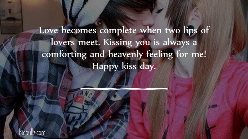 Kiss Day Quotes Wishes And Messages Big Bullz